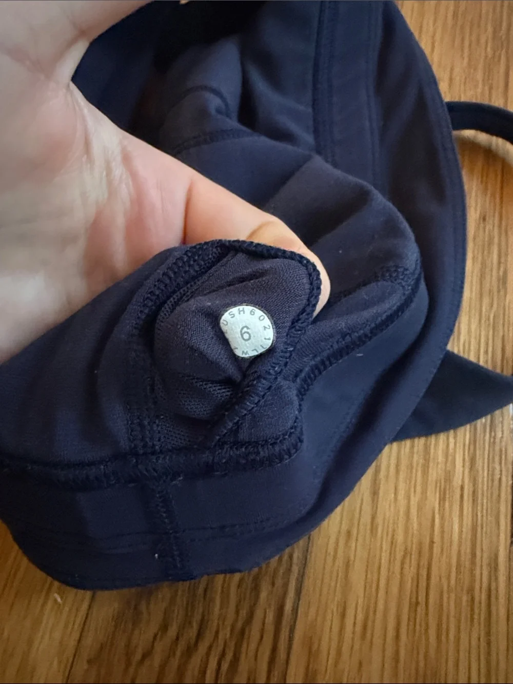 Lululemon navy sports bra